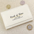 Classic Cream Leather Purse Wallet